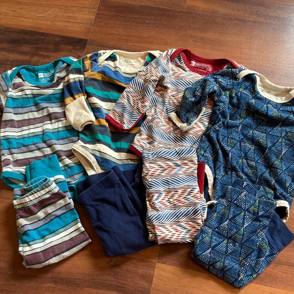 Pact Organic 0-3 Boy Bundle